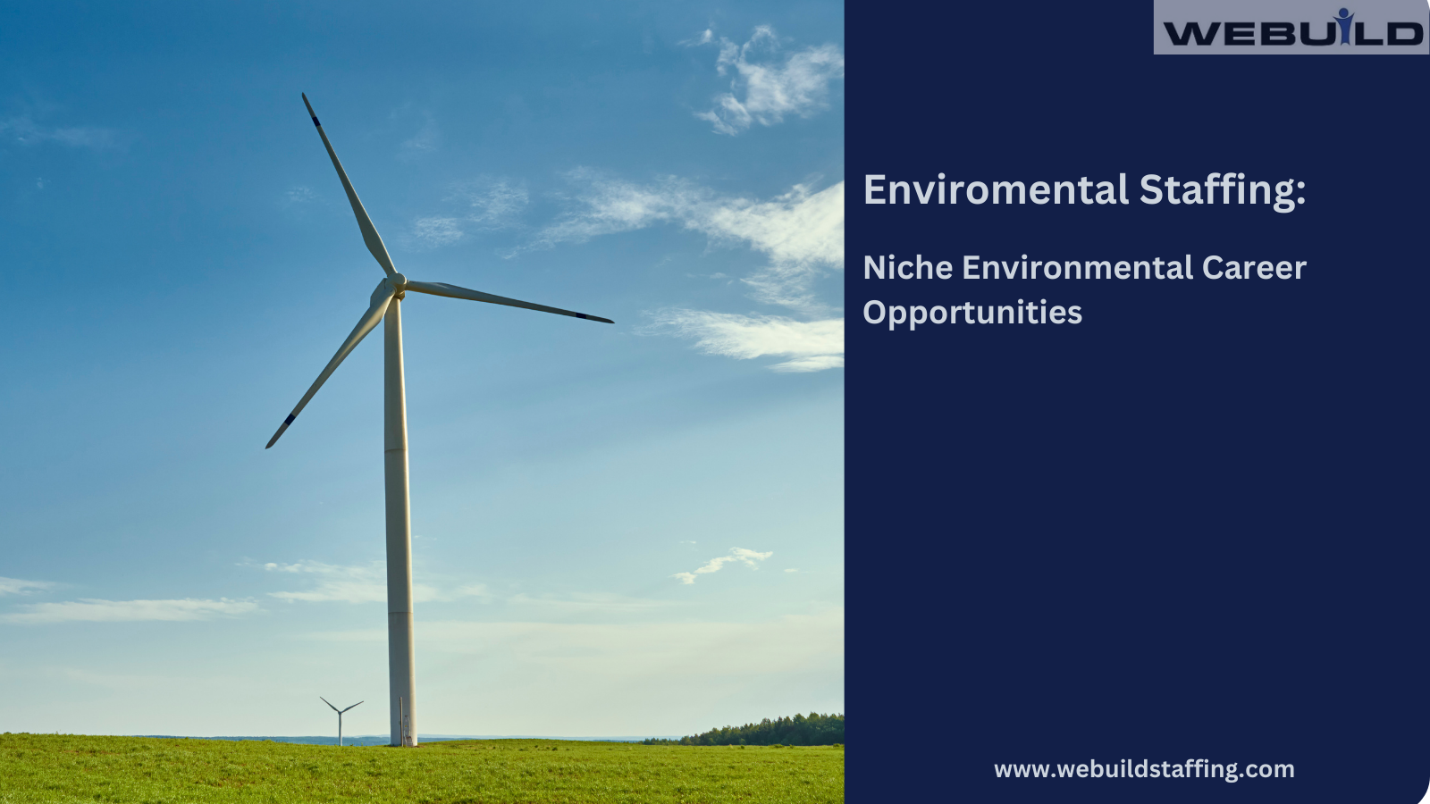 Environmental Staffing: Niche Environmental Career Opportunities
